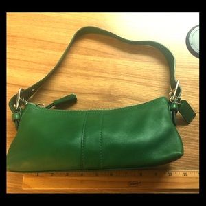 Green Coach Purse